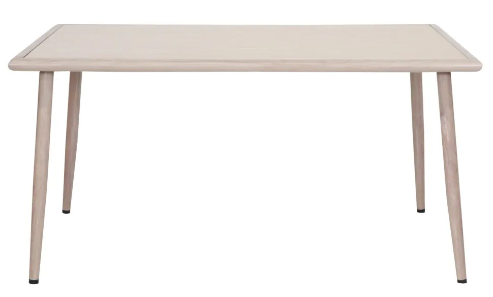 AMALFI PÖYTÄ 150x90 CM + 4 AMALFI NARUPUNOSTUOLIA