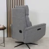 APOLLO RECLINER TUOLI SÄHKÖSÄÄDÖILLÄ HARMAA KANGAS