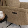 APOLLO RECLINER TUOLI SÄHKÖSÄÄDÖILLÄ KELTAINEN KANGAS