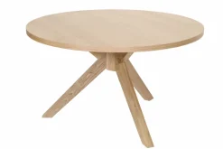 ATHENS 130 CM PYÖREÄ TAMMI RUOKAPÖYTÄ