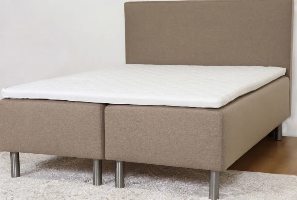 ATLAS PLUS RUNKOPATJASETTI 7 CM LUX PETAUSPATJALLA, 160-180 CM, VÄRI INARI BEIGE