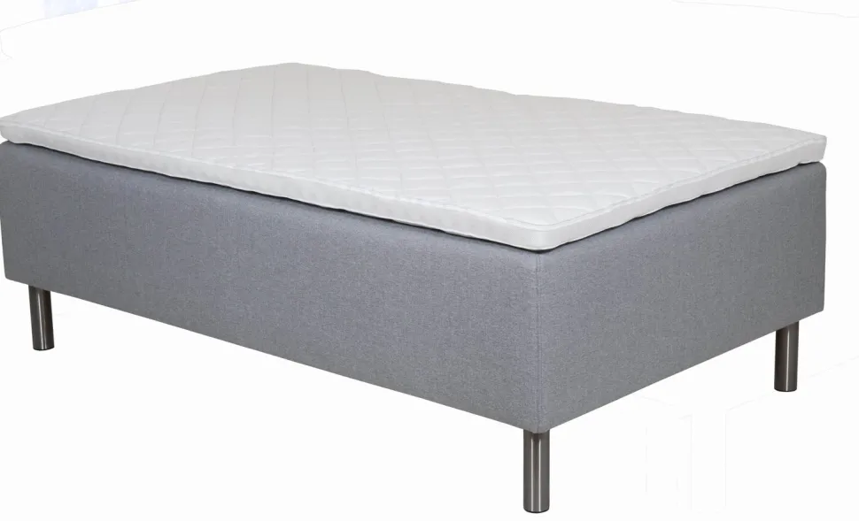 ATLAS-PLUS 90X200 CM RUNKOPATJASETTI 7CM LUX PETAUSPATJALLA, VÄRI FAME VAALEAHARMAA