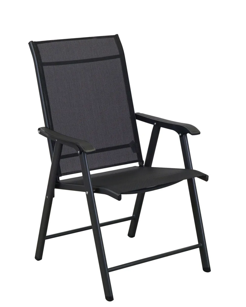 Bistro 80 cm pöytä + 4 Telex taittotuolia