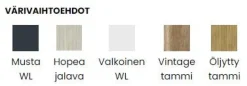 BLACK SÄNGYNPÄÄTY 165 CM, ERÄ!