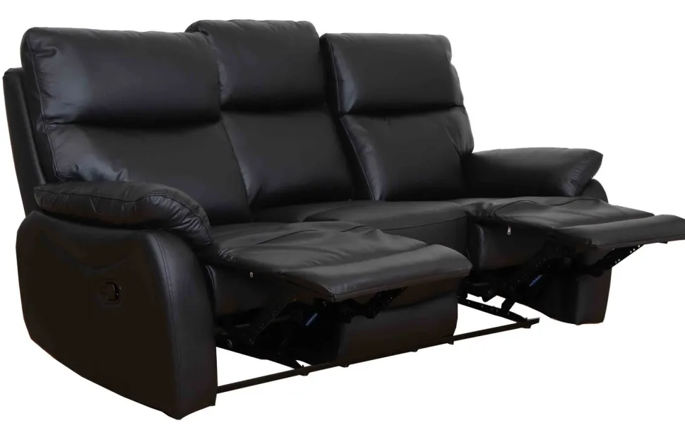 BUFFALO 3-ISTUTTAVA RECLINER NAHKASOHVA