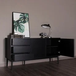 Copenhagen tammi senkki 160 cm, väri musta