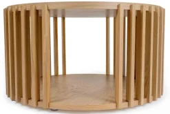 Drum pyöreä tammi sohvapöytä 83 cm