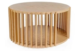 Drum pyöreä tammi sohvapöytä 83 cm