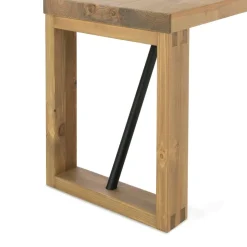 EDNA PÖYDÄN PENKKI PUUJALOILLA