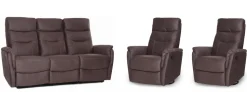 FLORIDA 3+1+1 RECLINER KALUSTO ANTIIKKIKANKAALLA