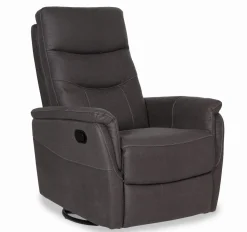 Florida recliner tuoli, tummaharmaa kangas