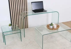 GLASS LASI SOHVAPÖYTÄ