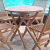 GOLDEN-TEAK PÖYTÄ PYÖREÄ 60 CM