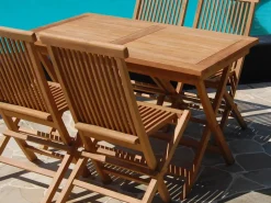 GOLDEN-TEAK PÖYTÄ 120x70 CM