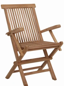 GOLDEN-TEAK TAITTOTUOLI KÄSINOJILLA