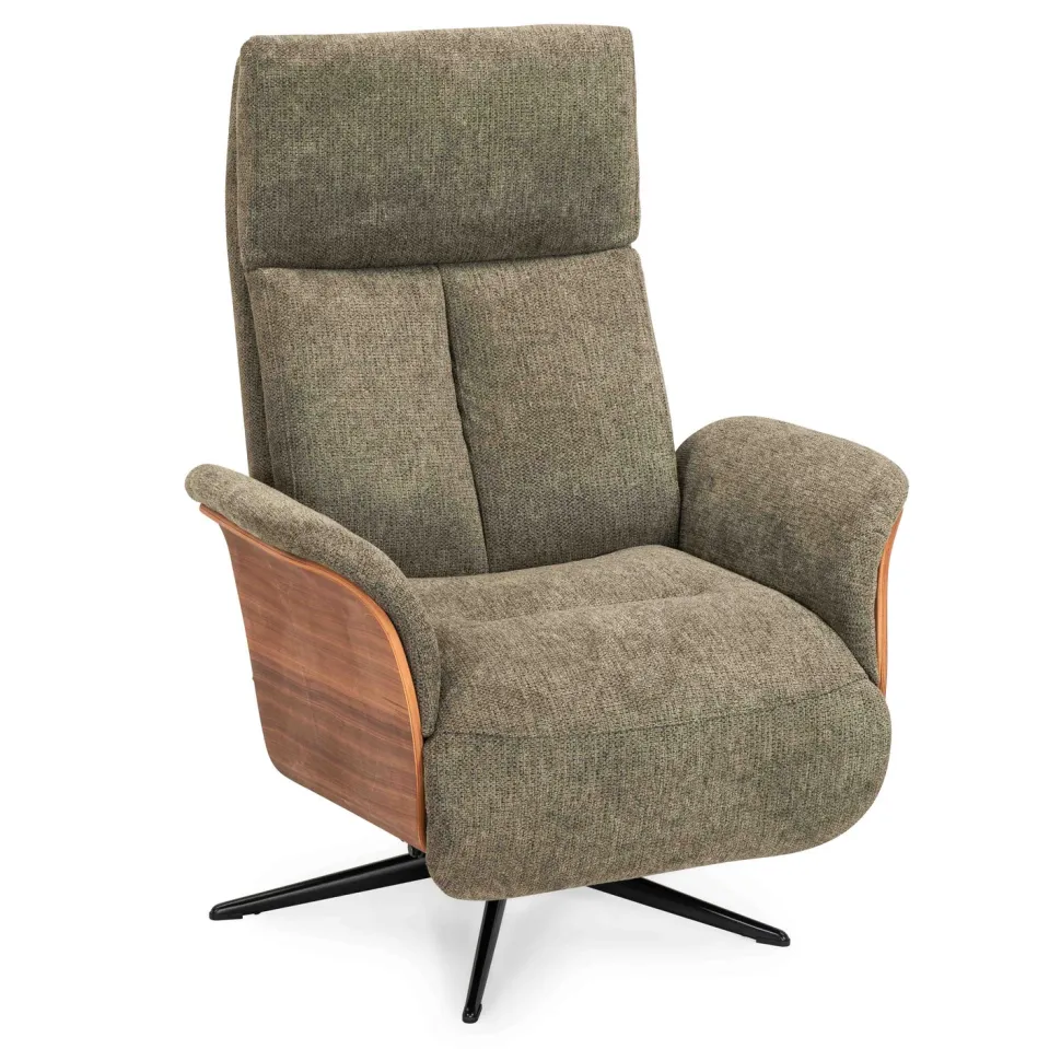 HJORT KNUDSEN 8292 RECLINER TUOLI KANGASVERHOILULLA