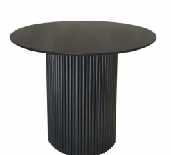 JANETTE 90 CM PYÖREÄ RUOKAPÖYTÄ + 4 ARMI PINNATUOLIA