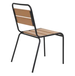 KASPER PYÖREÄ TERASSIPÖYTÄ + 2 CAFE TERASSITUOLIA