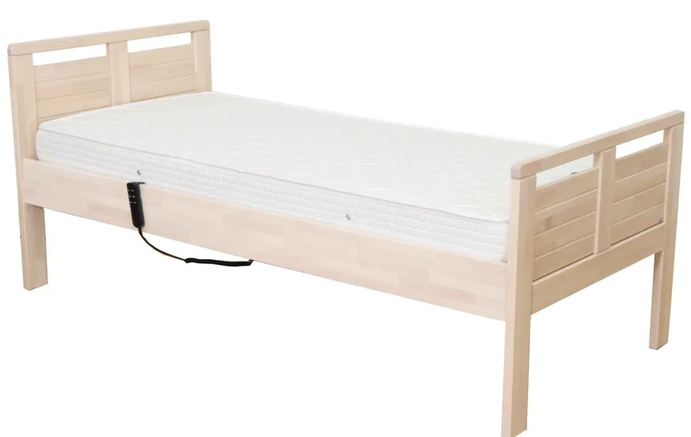 KITEE SENIORI SÄNKY 90X200 PHOENIX SÄÄTÖPOHJALLA JA SLEEP WELL VAAHTOMUOVIPATJALLA