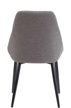 LEO PYÖREÄ PÖYTÄ + 4 KANGASVERHOILTUA SILVIA TUOLIA