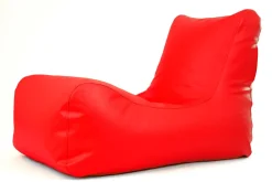 LOUNGE MUOTOILTU SÄKKITUOLI KEINONAHKALLA