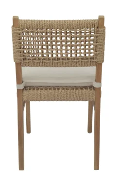 Marcelo Tiikki ruokapöytä 200x100cm + 6 Marcelo Teak tuolia, paksua massiivitiikkiä!