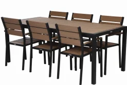 MILANO ARTWOOD PITKÄ RUOKAILURYHMÄ 290x90 CM