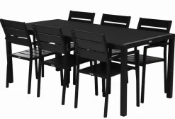 MILANO ARTWOOD PÖYTÄ + 6 MILANO TUOLIA