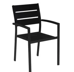 MILANO ARTWOOD PÖYTÄ + 4 MILANO TUOLIA KOKOMUSTA