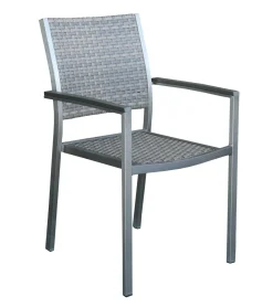 MILANO ARTWOOD PÖYTÄ 90x90cm + 4 MILO POLYROTTINKI TUOLIA