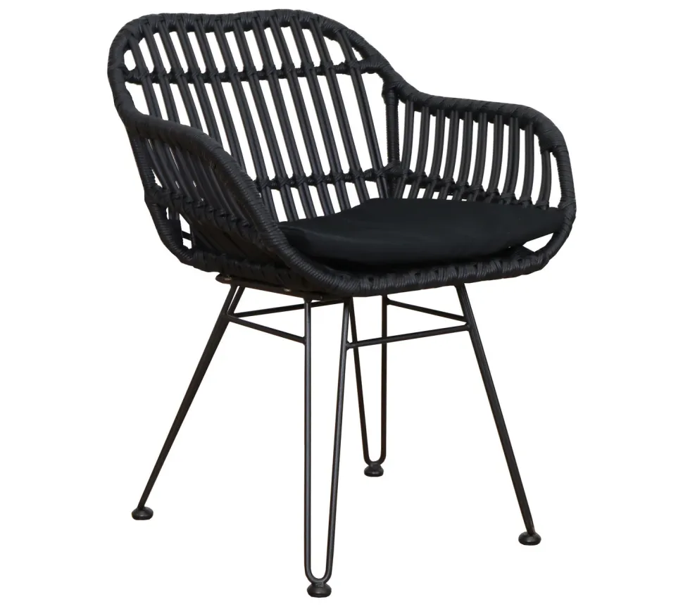 MILANO 150 CM ARTWOOD PÖYTÄ + 4 BETTINA POLYROTTINKI TUOLIA