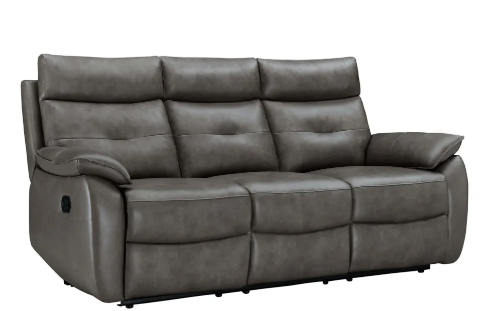 NEW YORK 3+1 RECLINER SOHVAKALUSTO AIDOLLA NAHKALLA