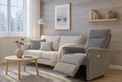 OMAHA SÄHKÖSÄÄTÖINEN RECLINER TUOLI