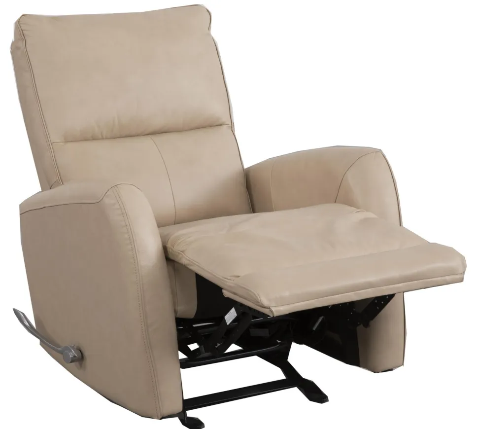 ORLANDO RECLINER TUOLI BEIGE NAHKA
