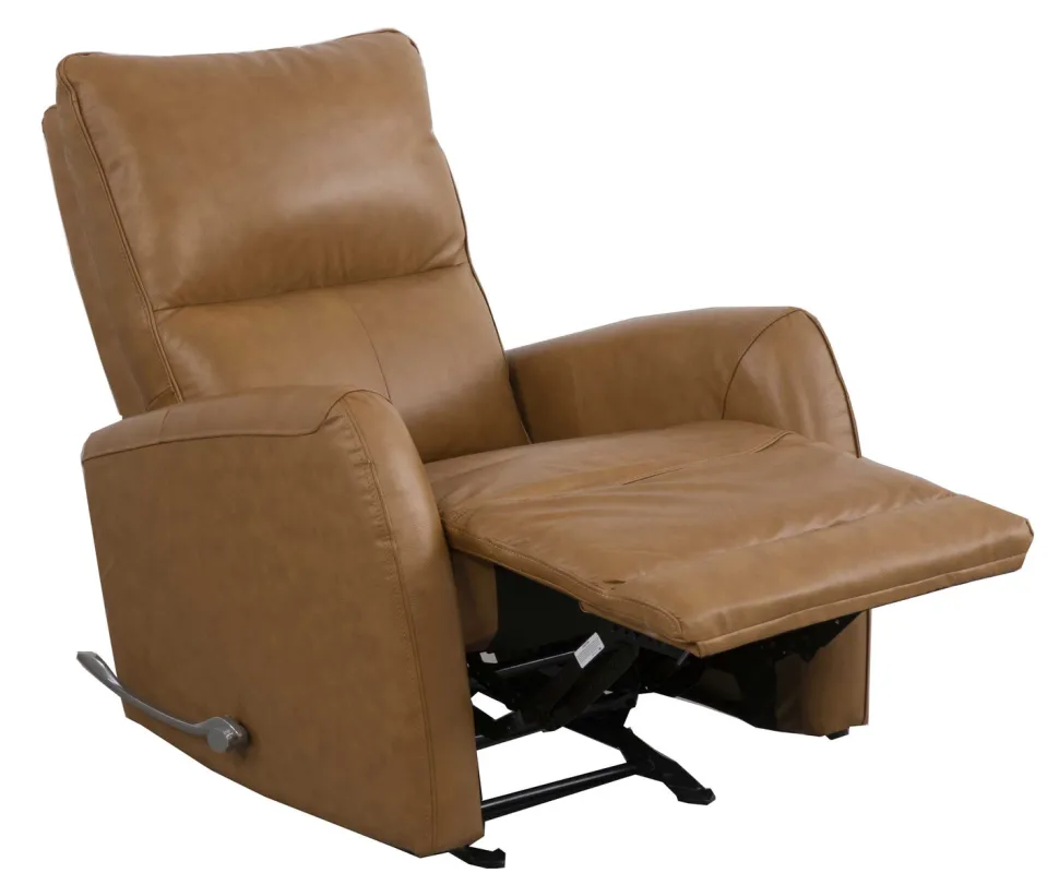 ORLANDO RECLINER TUOLI KONJAKKI NAHKA
