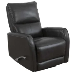 ORLANDO RECLINER TUOLI MIDNIGHT BLACK NAHKA