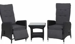 Palma polyrottinki recliner tuolit ja pöytä