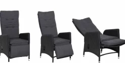 Palma polyrottinki recliner tuolit ja pöytä