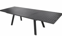 QUATTRO JATKETTAVA 300 CM PUUTARHAPÖYTÄ + 10 QUATTRO TUOLIA