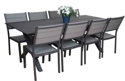 RANCHO ARTWOOD PÖYTÄ 220X100 CM + CANTINA TUOLIT