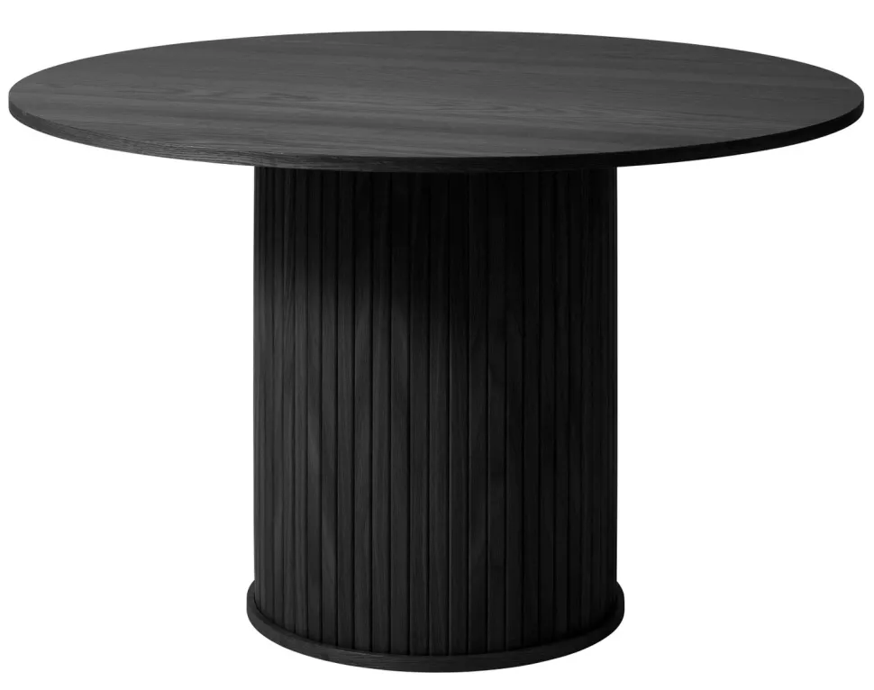 RIBBON PYÖREÄ TAMMI RUOKAPÖYTÄ 120 CM + 4 SWING KUPPITUOLIA