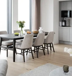 ROWICO PLAINFIELD JATKETTAVA RUOKAPÖYTÄ 220 X 100 CM