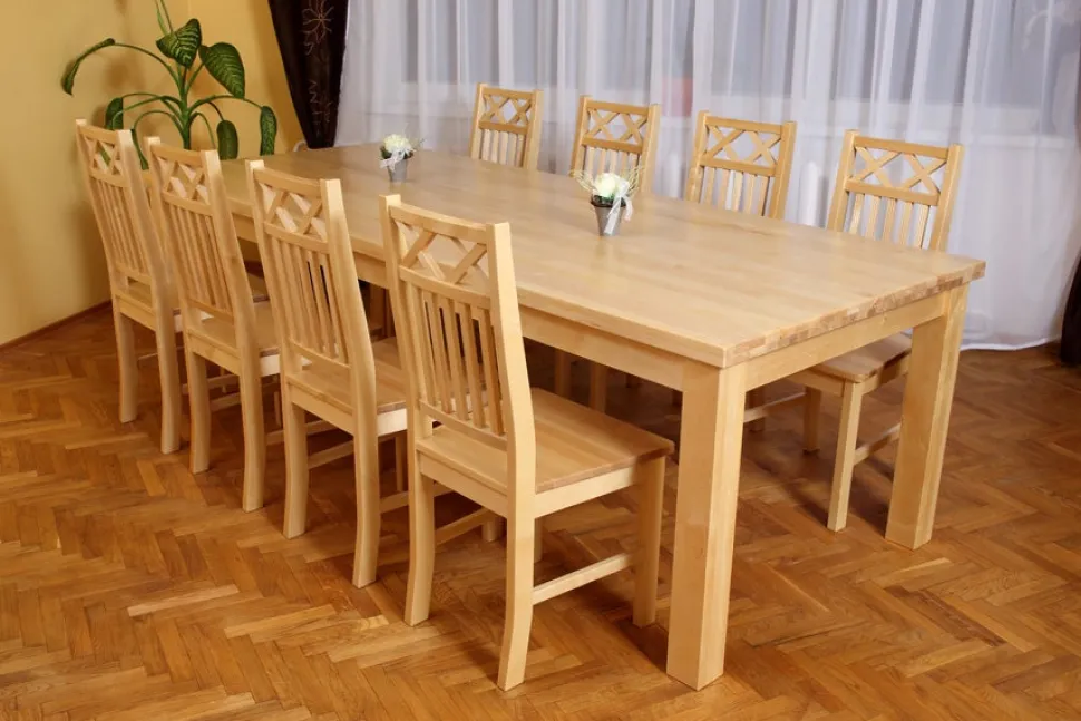 SALLA RUOKAPÖYTÄ MASSIIVIKOIVUA