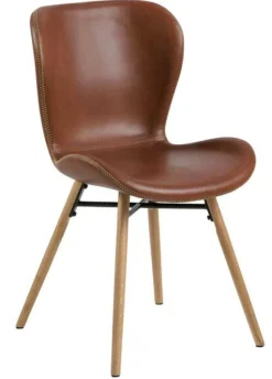 SANTIAGO PYÖREÄ 120 CM DESIGN RUOKAPÖYTÄ LASIKANNELLA + 4 OREGON TUOLIA PU-NAHKALLA VERHOILTUNA