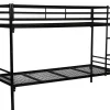 SILVER KERROSSÄNKY METALLIA MUSTA 90 X 200 CM