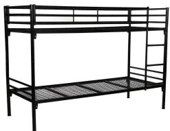 SILVER KERROSSÄNKY METALLIA MUSTA 80 X 200 CM