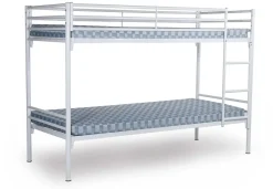 SILVER KERROSSÄNKY METALLIA VALKOINEN 80 X 200 CM