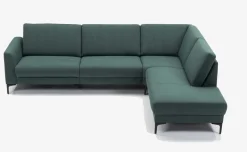 SKANDIA 2612 KULMADIVAANI 228x210 CM KANGASVERHOILULLA