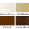 TAIKA SOHVAPÖYTÄ VETOLAATIKOLLA VALKEA/HARMAA