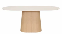 Travertine ruokapöytä keramiikkakannella
